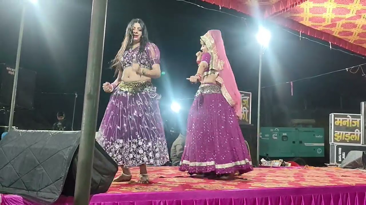 बोरला लगाके मैंने ओडा चुनर्जी जी सॉन्ग पर शानदार डांस अंजली चौधरी व खुशी चौधरी धमाके दार डांस 
