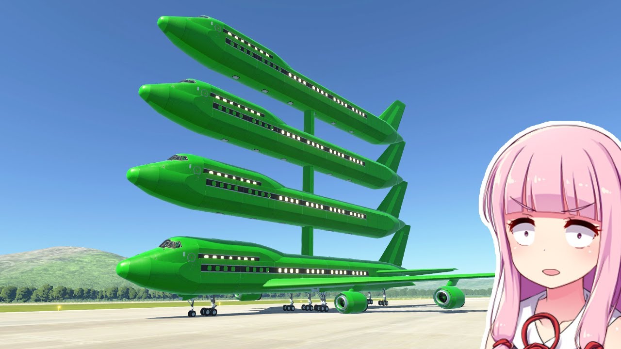 謎の4段ボーイングB747型機を作って飛ばす! 第73回 #KSP2 #実況