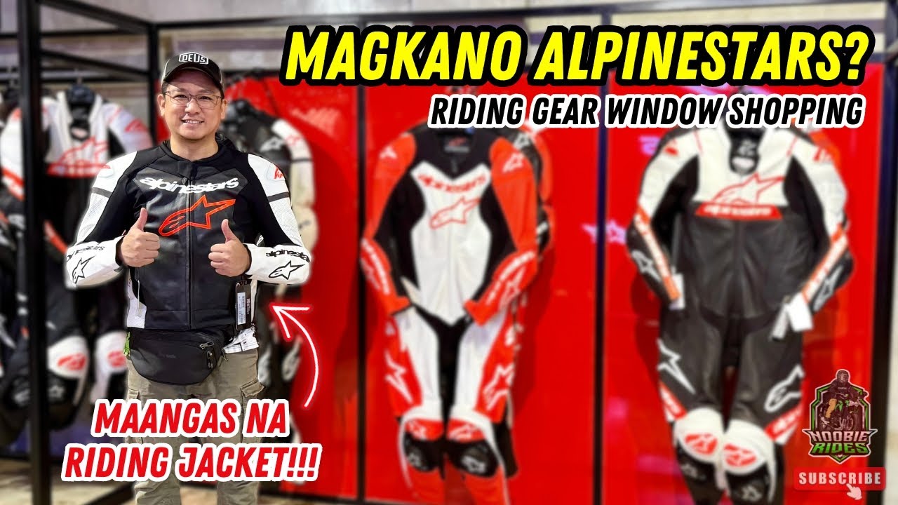 MAGKANO ang Alpinestars Riding Gear? | Honda ADV 160