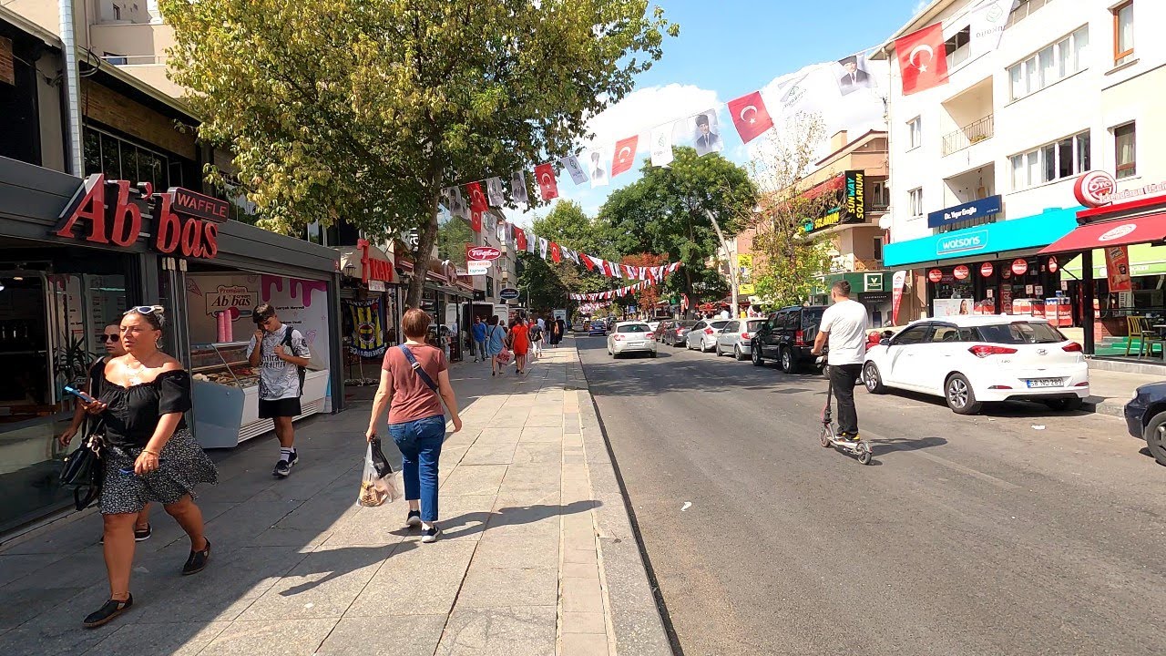 Ankara [4k60fps], Bahçelievler 7. Cadde'den Beşevler'e Yürüyüş Turu - Walking Tour from Bahcelievler