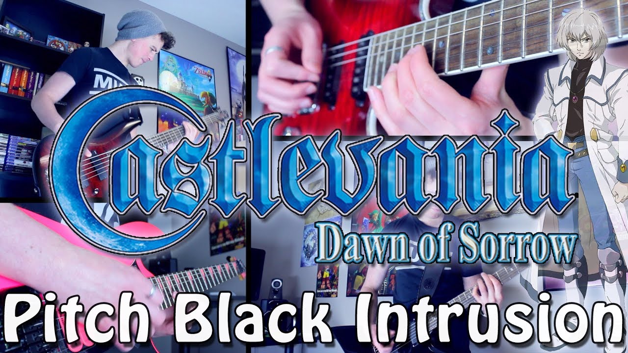 Pitch Black Intrusion - Castlevania Dawn of Sorrow (Rock/Metal) Guitar Cover | Gabocarina96
