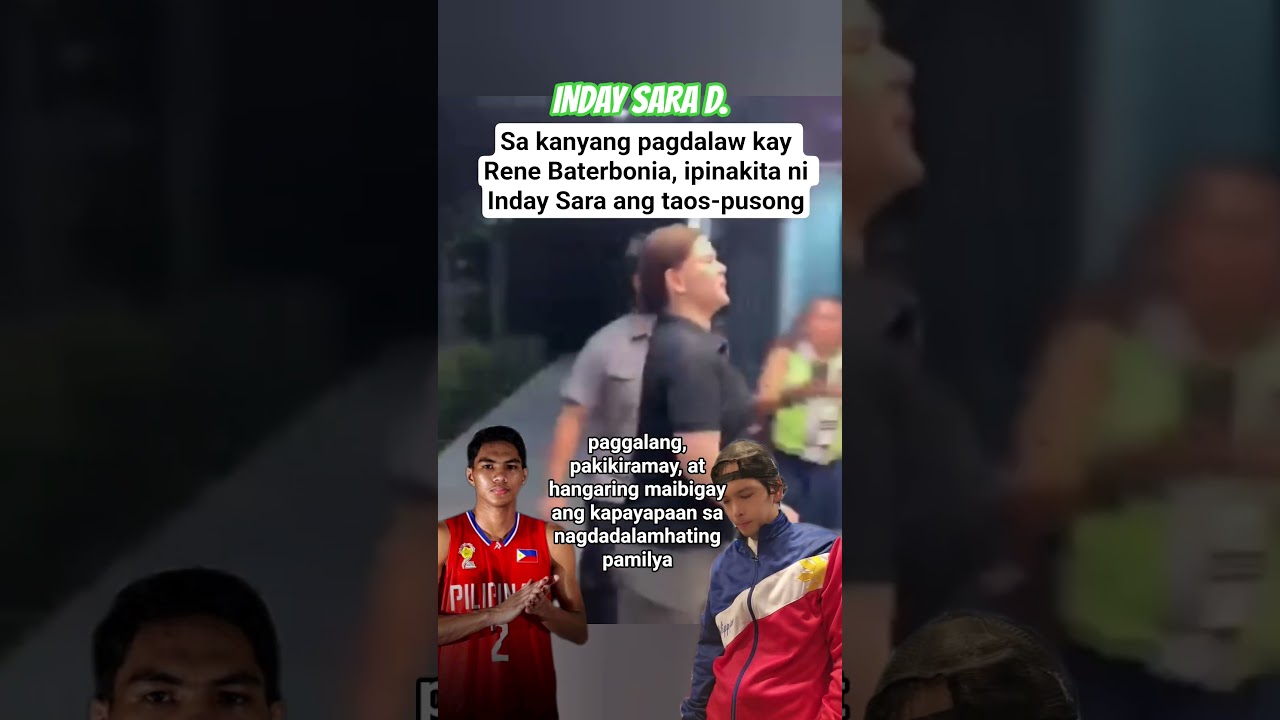 INDAY SARA D. DUMALAW KAY RENE BATERBONIA RESPETO AT PAGGALANG #duterte #shorts #vpsara #viral