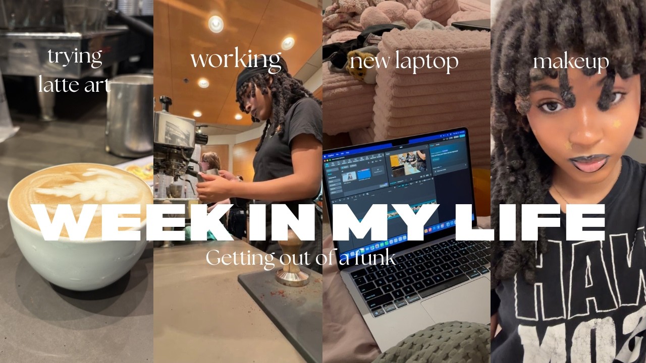 week in my life: getting out of a funk | come with me to work, new MacBook, building my dream life