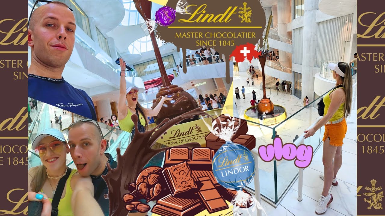 🇨🇭 NAJWIĘKSZE MUZEUM w SZWAJCARII i NAJWIĘKSZY na ŚWIECIE SKLEP CZEKOLADY LINDT. DEGUSTACJA NO LIMIT