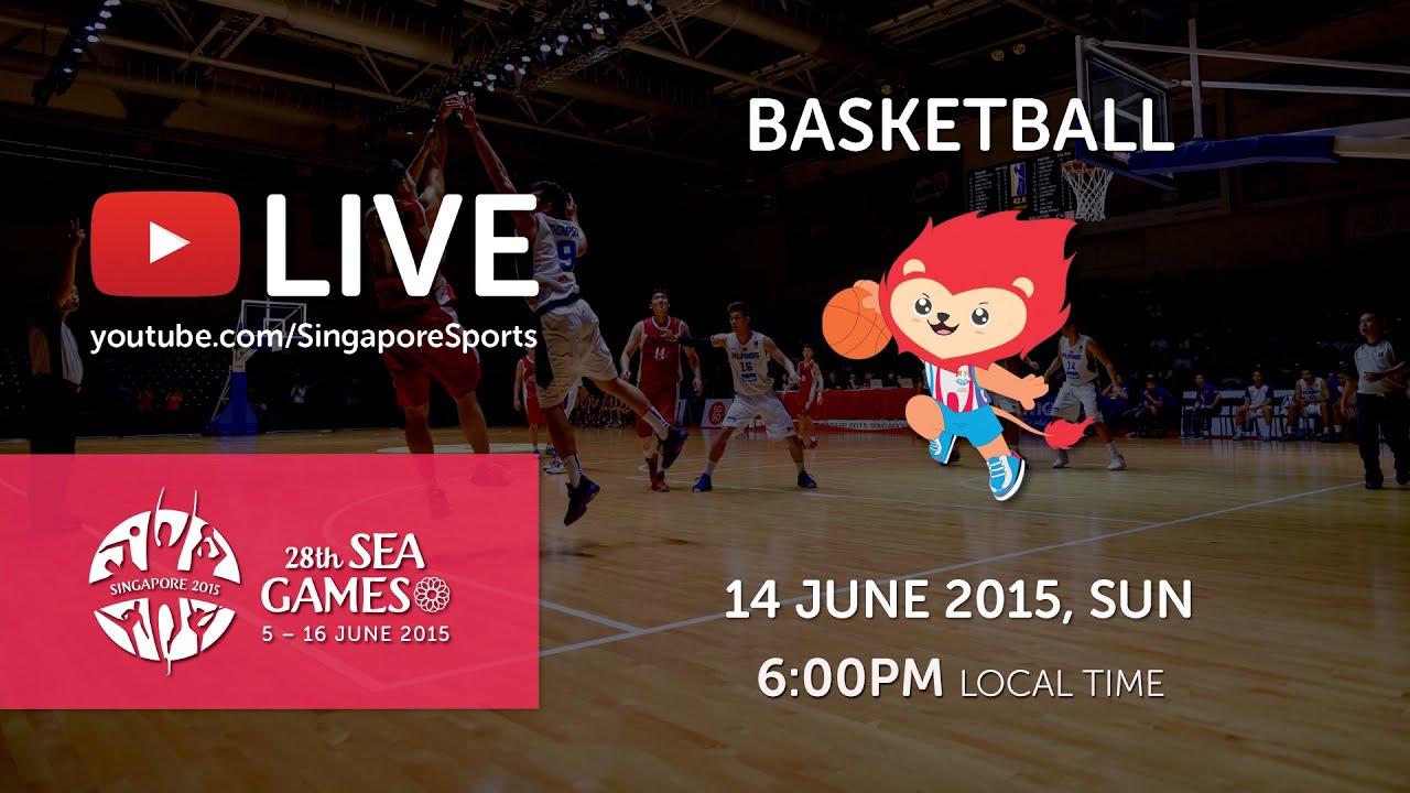 Basketball Men's Team Semi Finals 1 (Day 9) | 28th SEA Games Singapore 2015