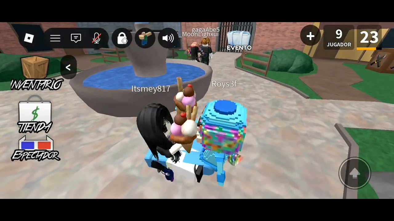 Jugando mm2 pero no tiene miniatura xD