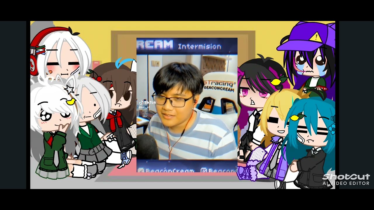 //CIWI-CIWI BFB REACTION TO//KARRE//#lifeisbutadream #gachastoryindonesia #gacha #bakwanfightback 