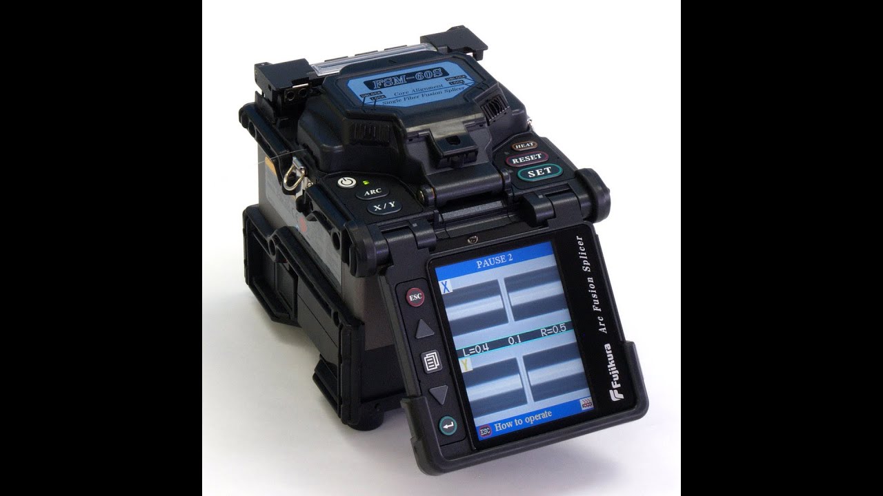 Fusion Splicers: Fujikura FSM-60S | Splicing Operation |