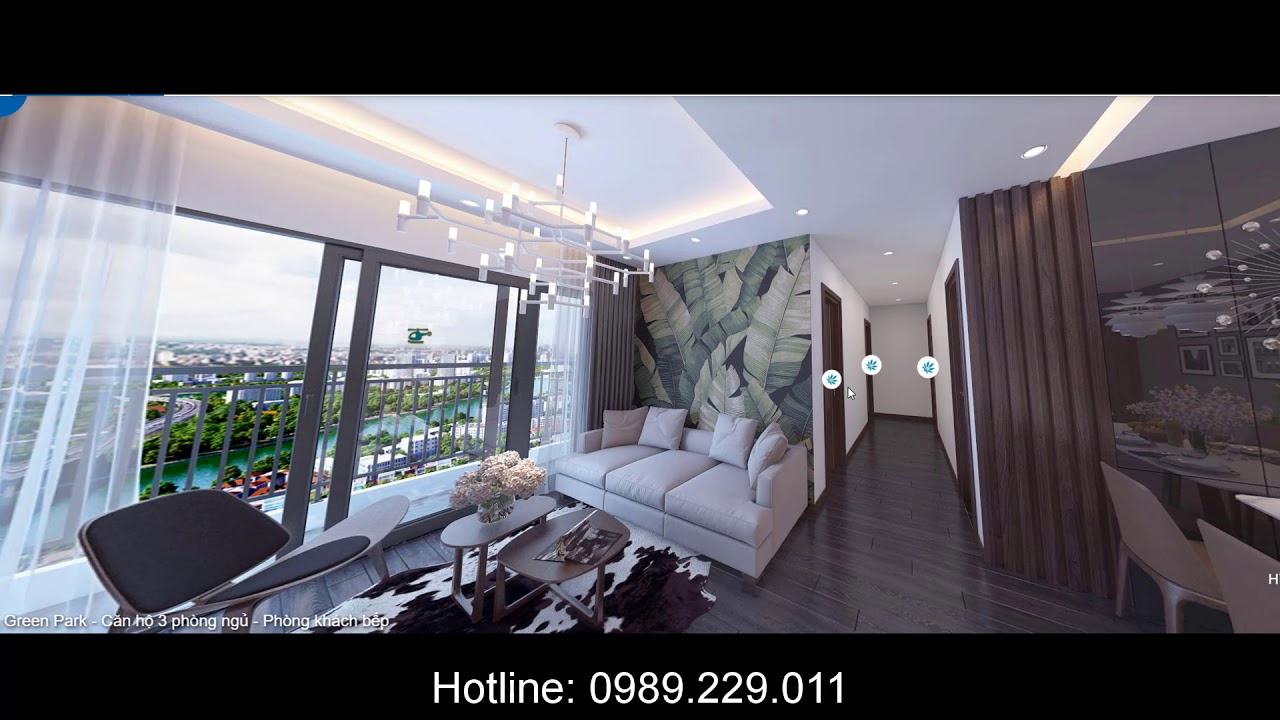 Căn hộ mẫu Chung cư Phương Đ&ocirc;ng Green Park - Số 1 Trần Thủ Độ Mở B&aacute;n