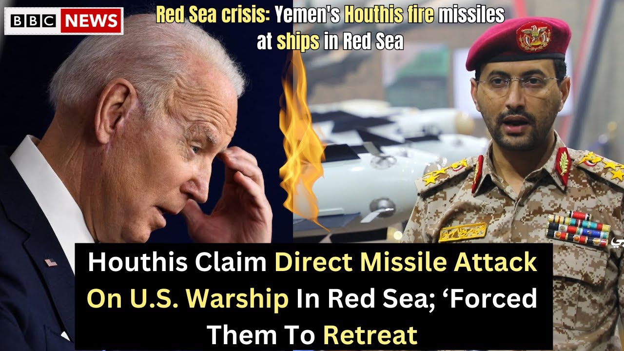 Yemen’s Houthis launch new missile attack in Red Sea following air strikes | News From BBC News