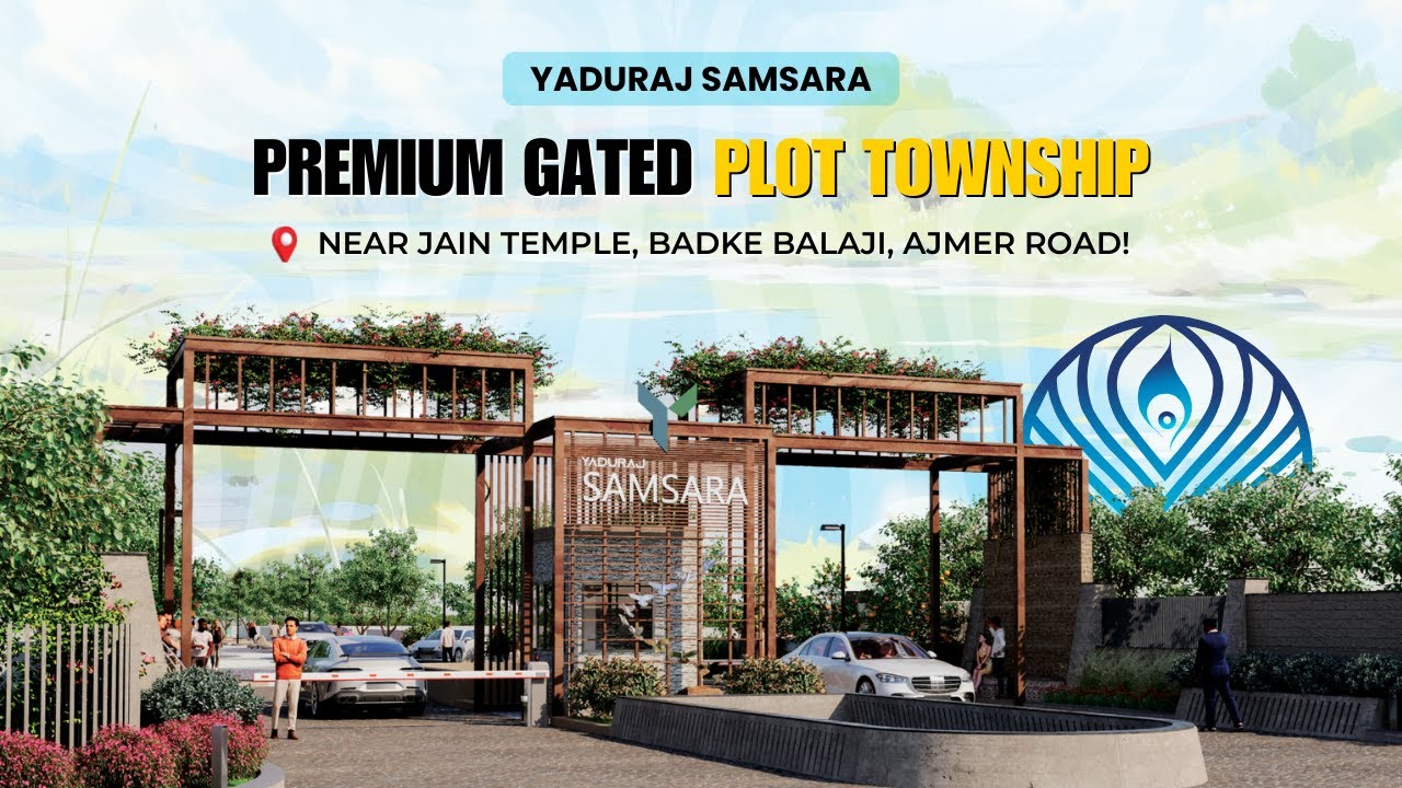 Exclusive Gated Plot Township Near Jain Temple & Badke Balaji, Ajmer Road, Jaipur | Invest  
