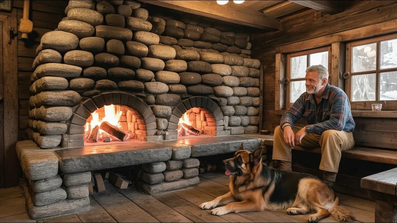 Settlers Laughed at Veteran and His Dog's Swiss Stone Oven — Until It Kept Cabin 75°F Warmer