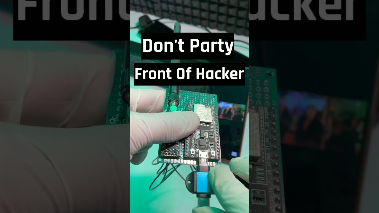 Don't Play Party Front Of Hacker 😎 #cybersecurity #kalilinuxtools