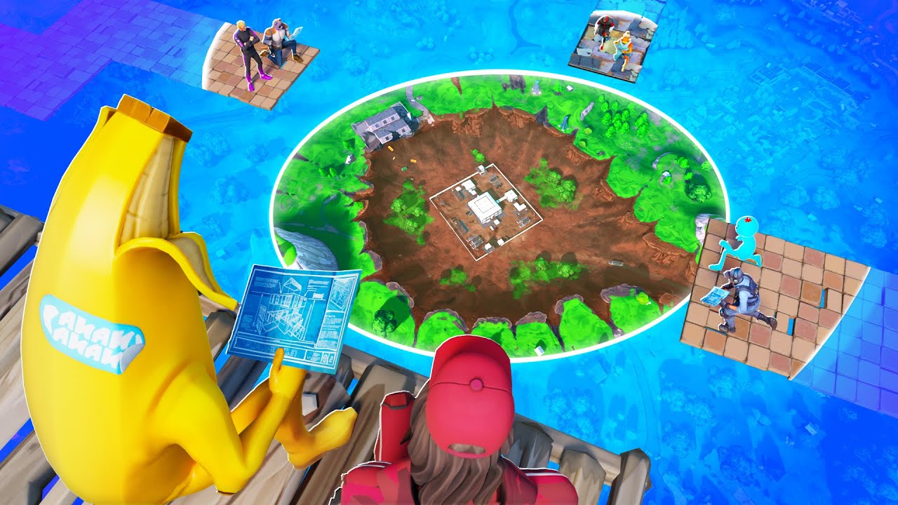 J'ai organis&eacute; un tournois de Skybase en Duo sur Fortnite ! Ft. Zetfar, Kevko, Jinskow...