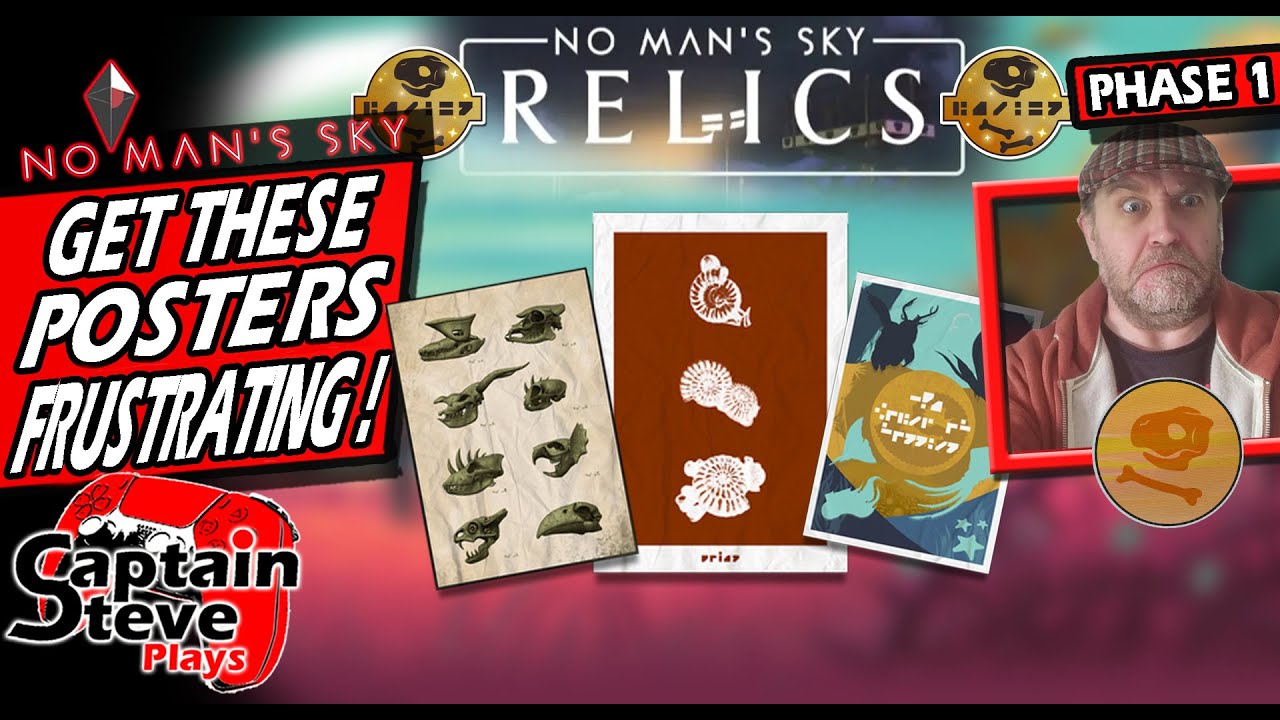 No Man's Sky Relics Expedition Phase 1 - NMS - Get These Posters - Came Close To Rage Quitting