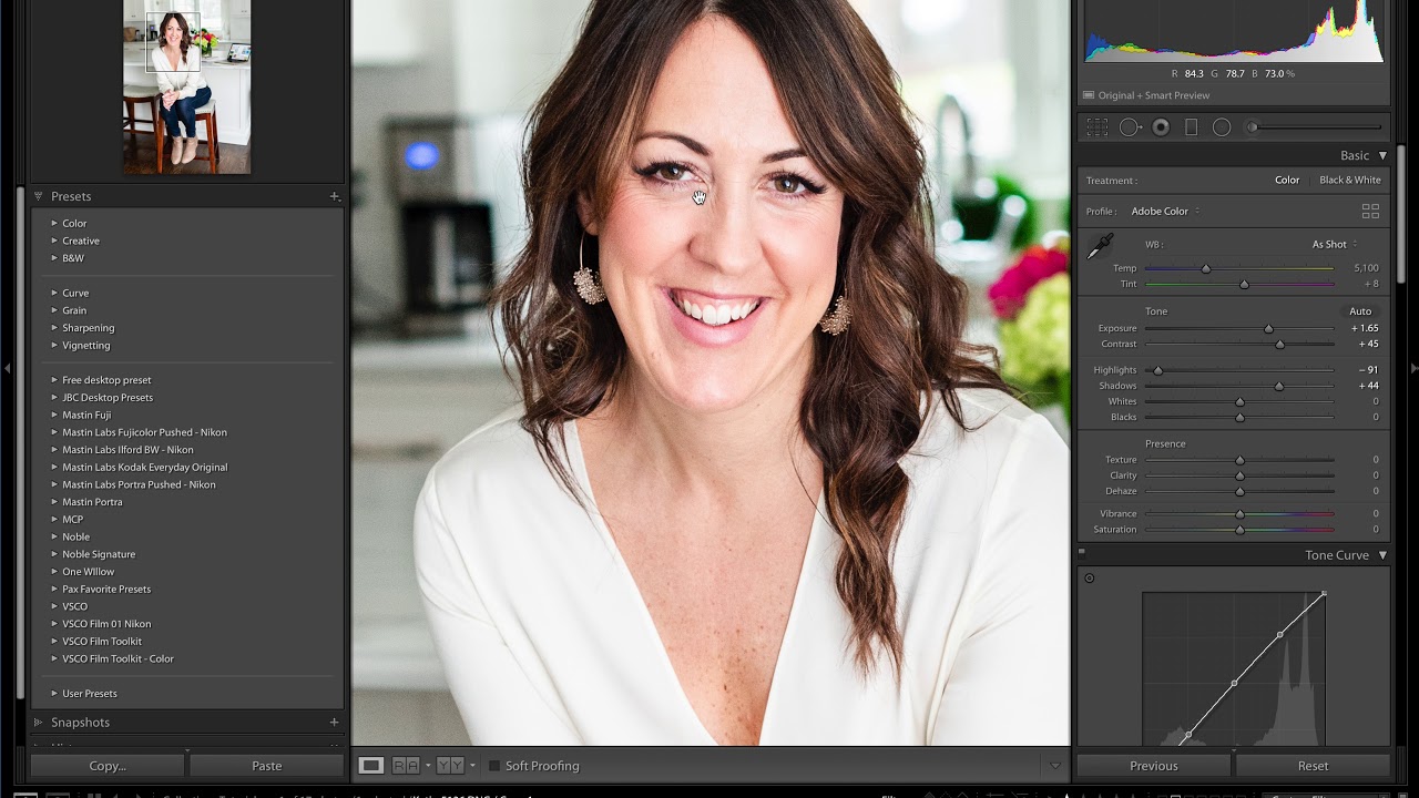 Portrait Editing and Use of the Radial Filter