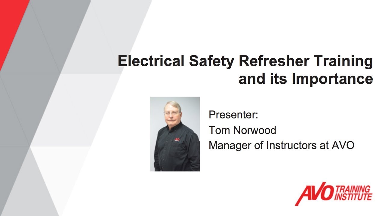 Webinar: Electrical Safety Refresher Training & Its Importance