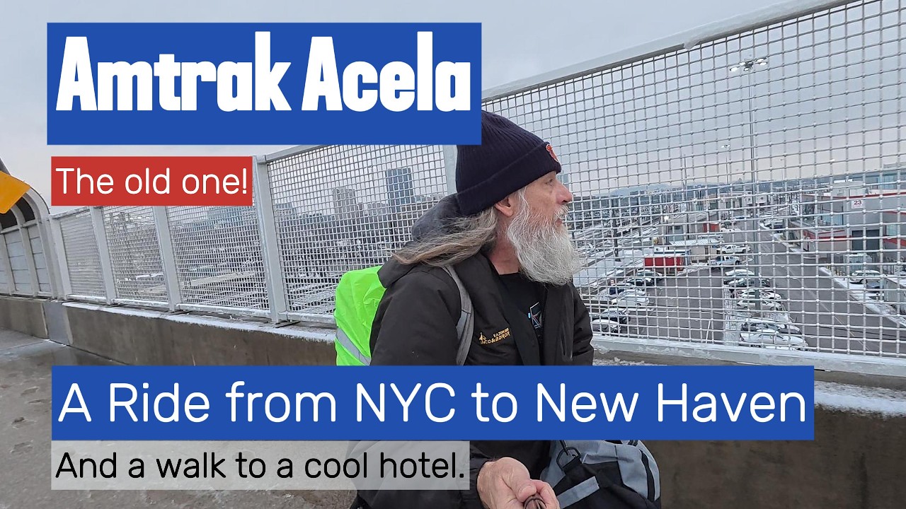 Поезд Amtrak Acela: из Нью-Йорка в Нью-Хейвен и отель Marcel.
