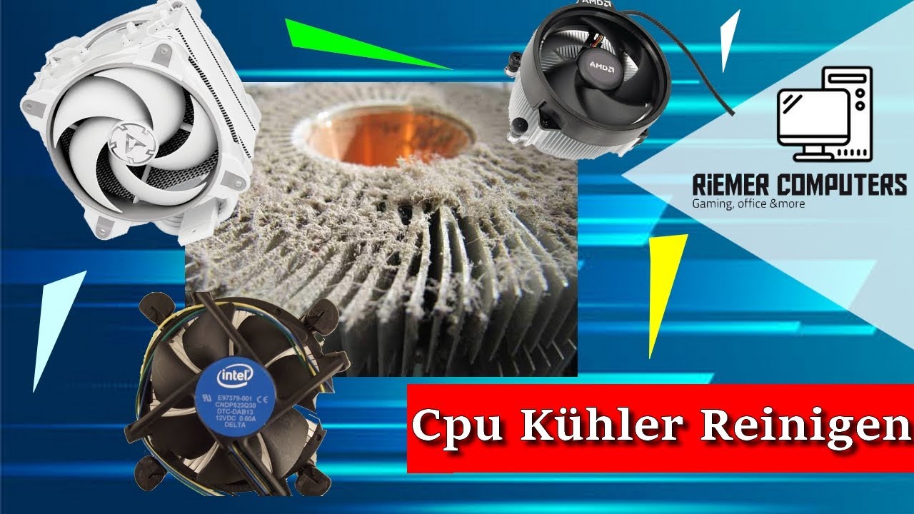 Tutorial | Anleitung Cpu Kühler Reinigen | Montieren | Wärmeleitpaste | Amd/Intel für Anfänger 2021