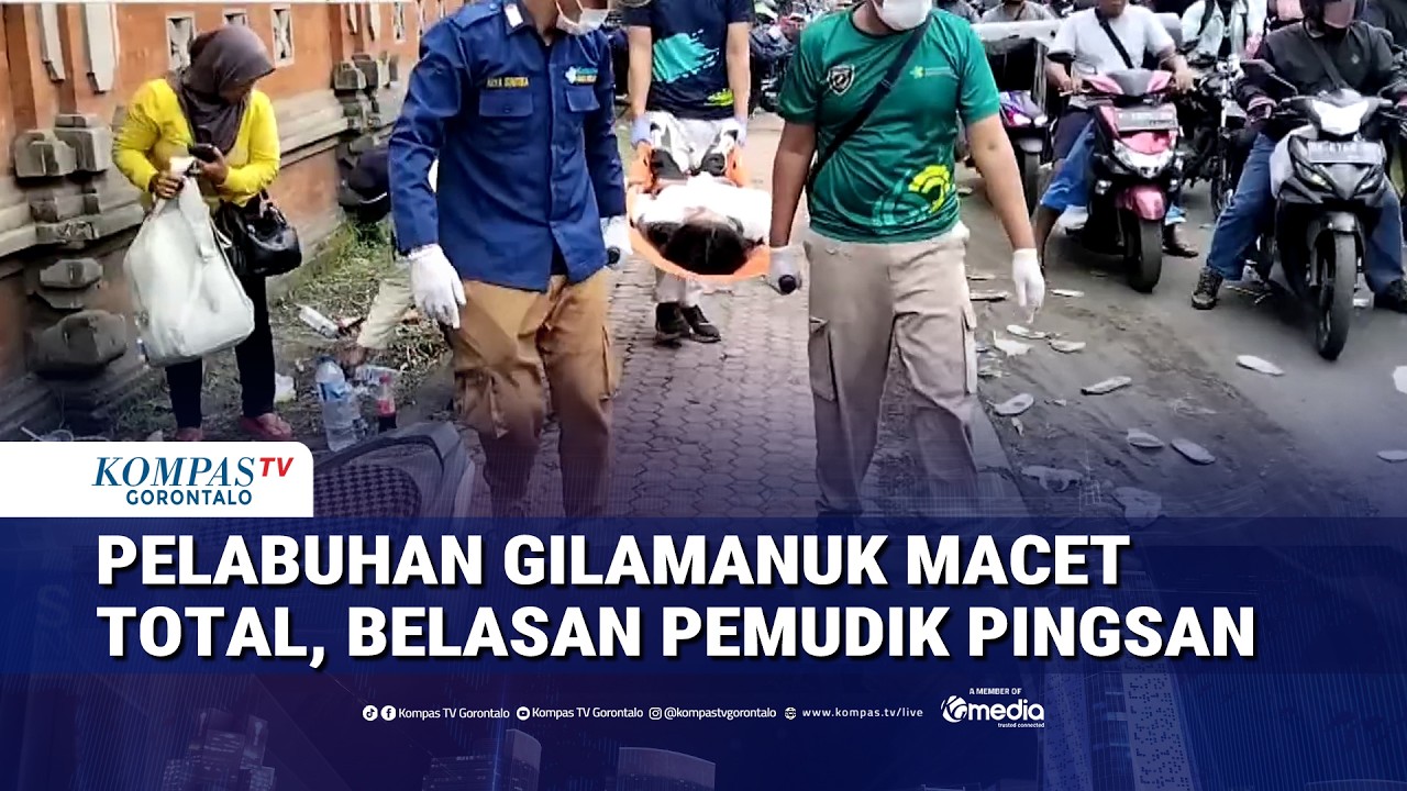 Panas dan Antrean Panjang, Pemudik di Pelabuhan Gilimanuk Pingsan