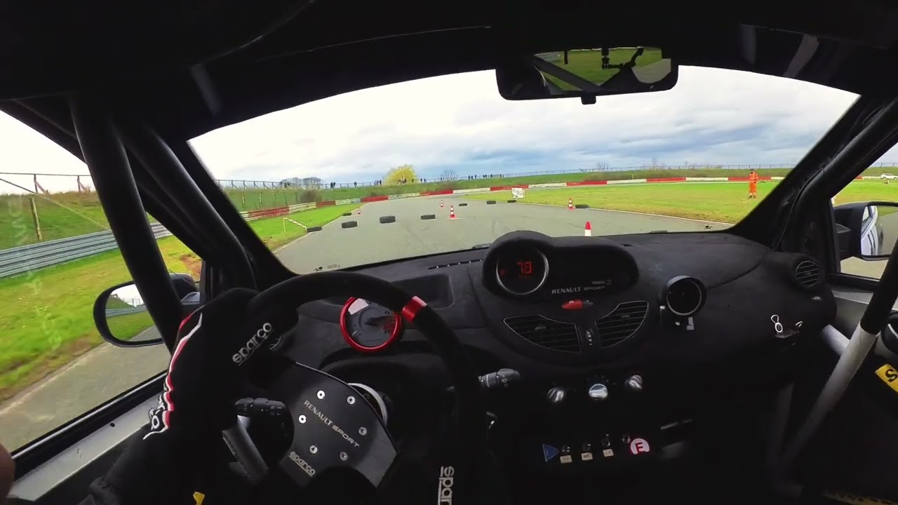 POV - Slalom ABBEVILLE baie de Somme - TWINGO R1 BLONDEL 