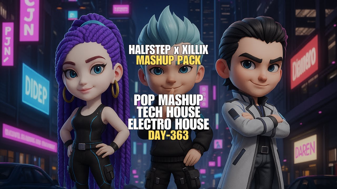 HALFSTEP & Friends Pack Vol. 13 (ft. DJ XILLIX) (Pop Mashup, Tech House, Electro House) * FREE DL *
