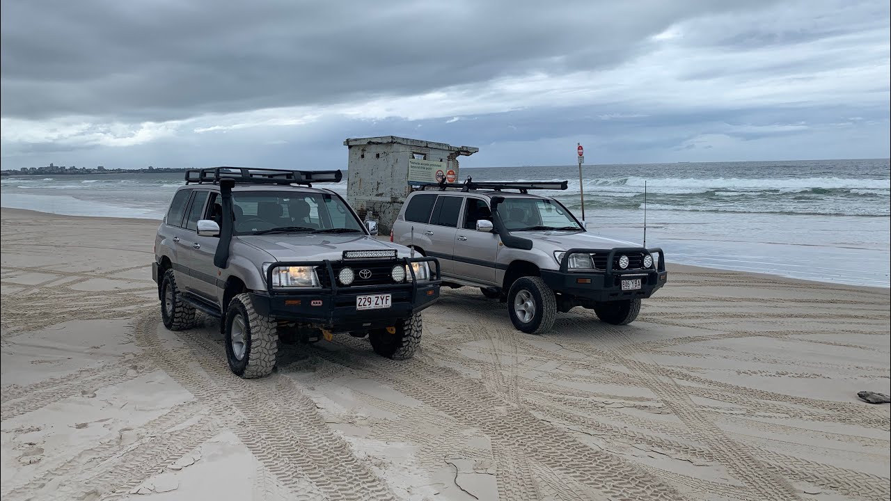 Day trip to Bribie Island 4x4 beach access by Real 4x4 Adventures