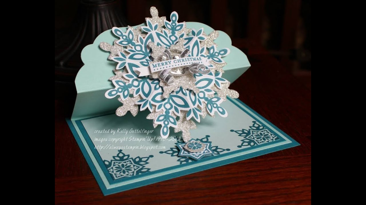FUN FOLDS Framelits Easel Card with Kelly Gettelfinger