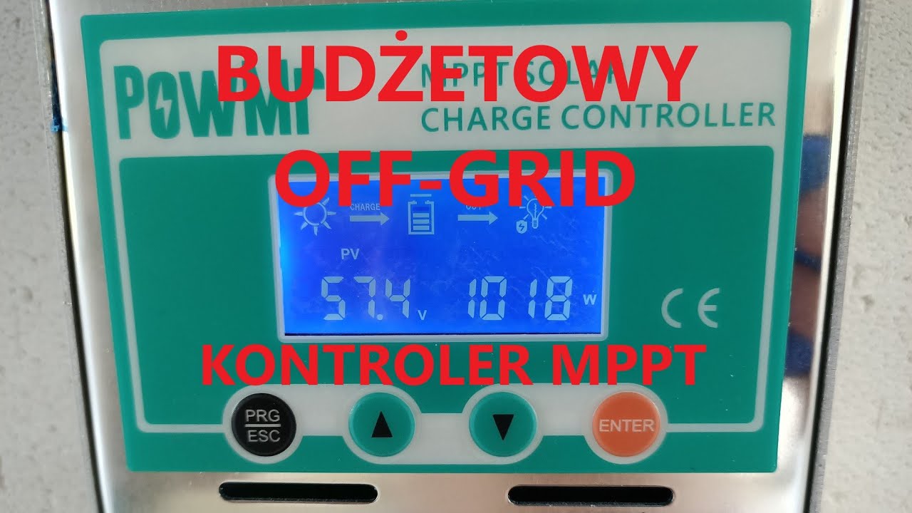 Budżetowy off-grid - kontroler PowMr 60A