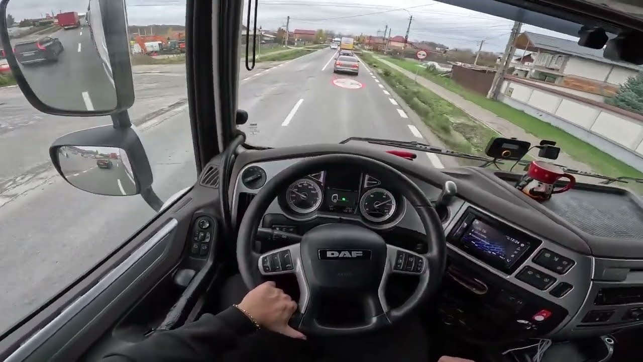 Alt camion? Încerc un Daf spre Pitești să văd cum merge - ce erori apar pe parcurs #europe #romania 