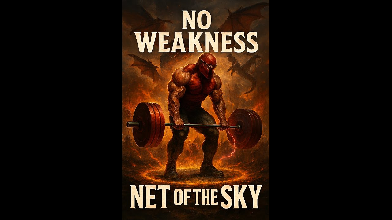 NO WEAKNESS – Гимн 90-х в стиле альт-метал для спортзала и боев (музыка от ИИ) | Net Of The Sky 🌌🔥
