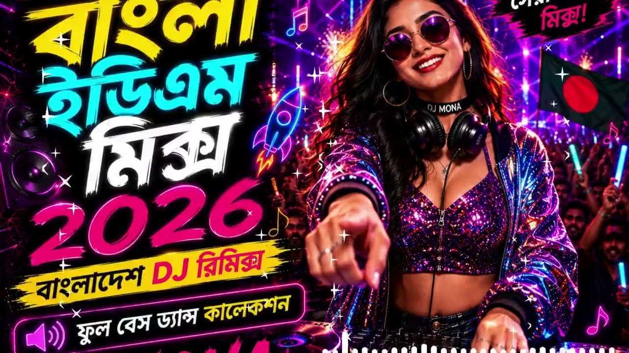 Viral Bangla EDM Mix 2026 🚀 Bangladesh DJ Remix | Full Bass Dance Collection | DJ MONA NEW