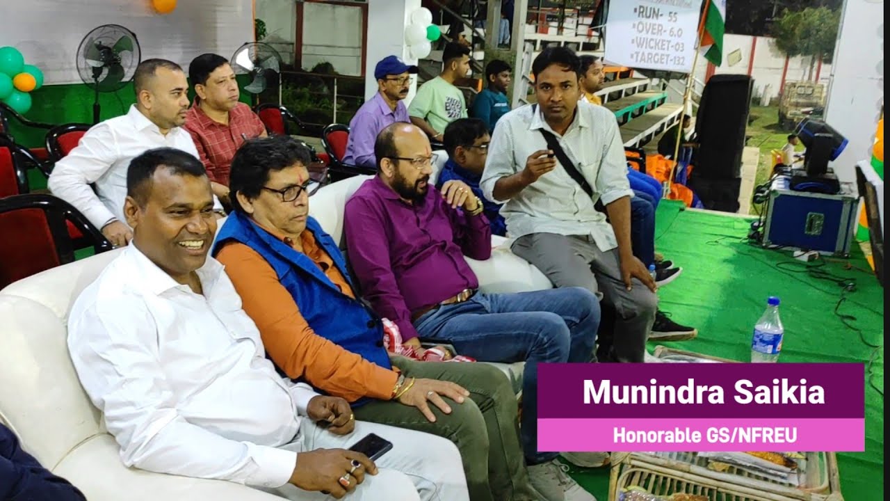 Exclusive Interview with Munindra Saikia GS/NFREU | Employees Union Lumding | Cricket 