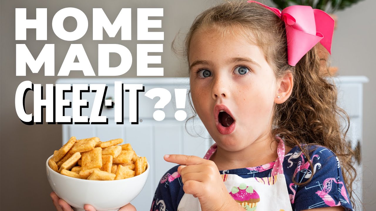 Homemade Cheez-Its?! Let a 6 year old show you.
