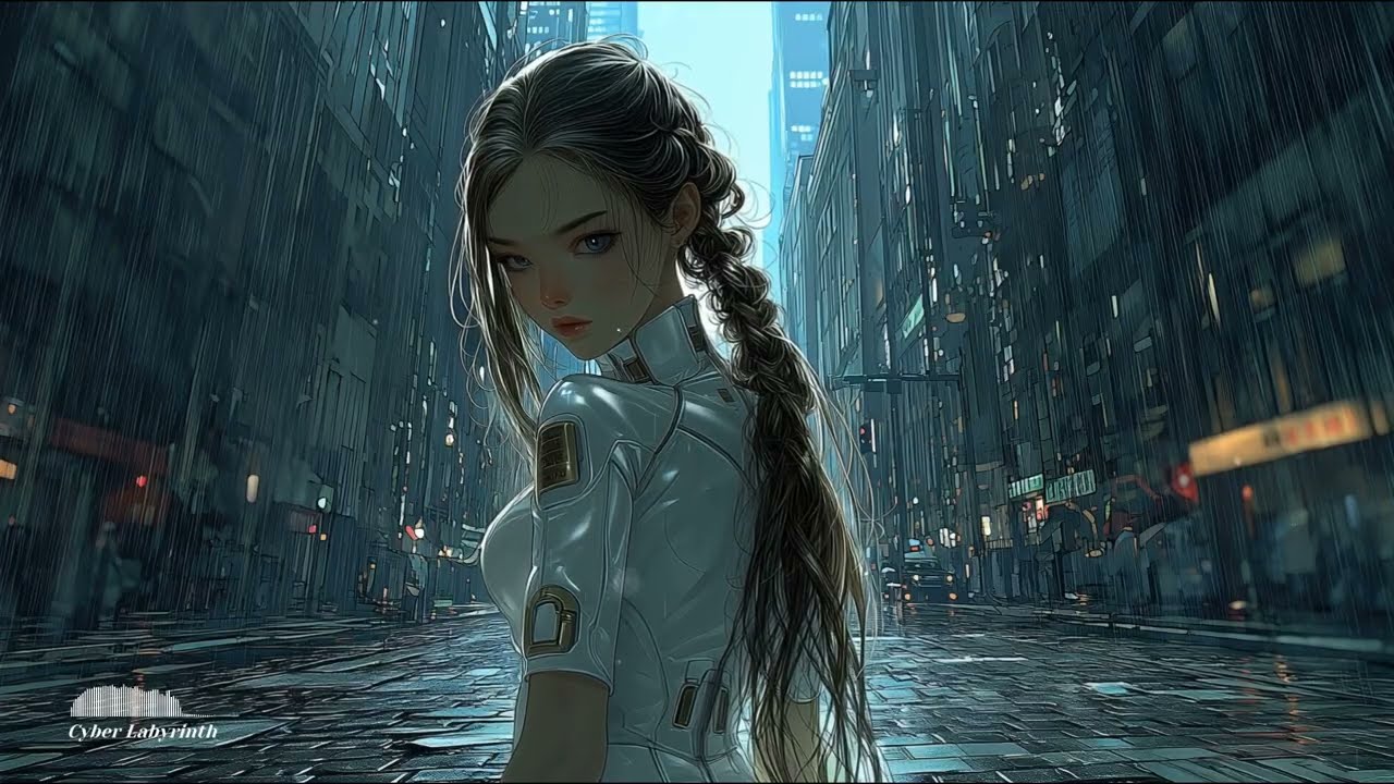Cyber Labyrinth 012  Neon Ghosts　 Synthwave, Melodic techno, Cyberpunk