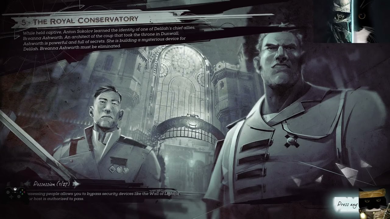 Dishonored 2 Mission 5 The Royal Conservatory Ghost Clean Hands No Upgrades Very Hard No Hit/Damage