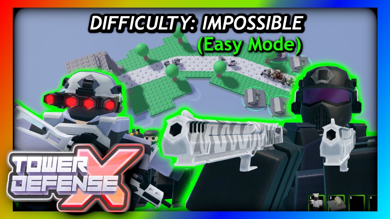IMPOSSIBLE MAP WITH BARRACKS AND JOHN - EASY MODE || Roblox TDX