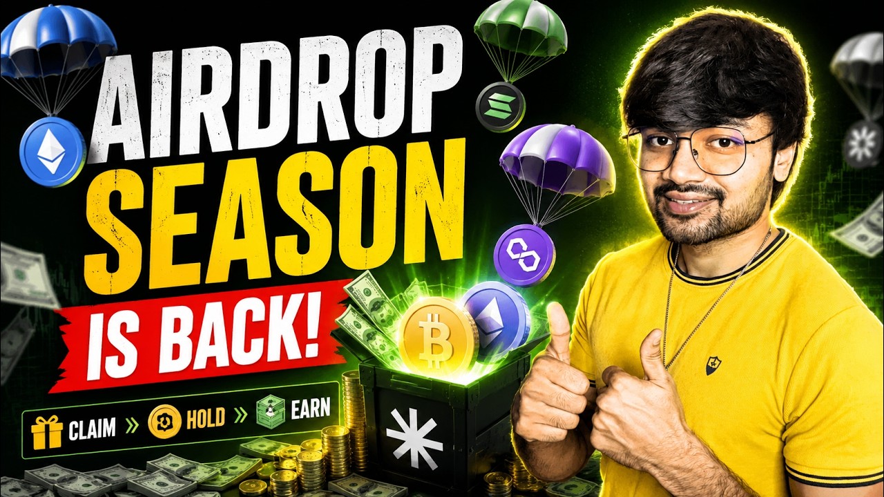 Airdrop Season is Back List of Top Airdrops For you to Join.. Don't Miss
