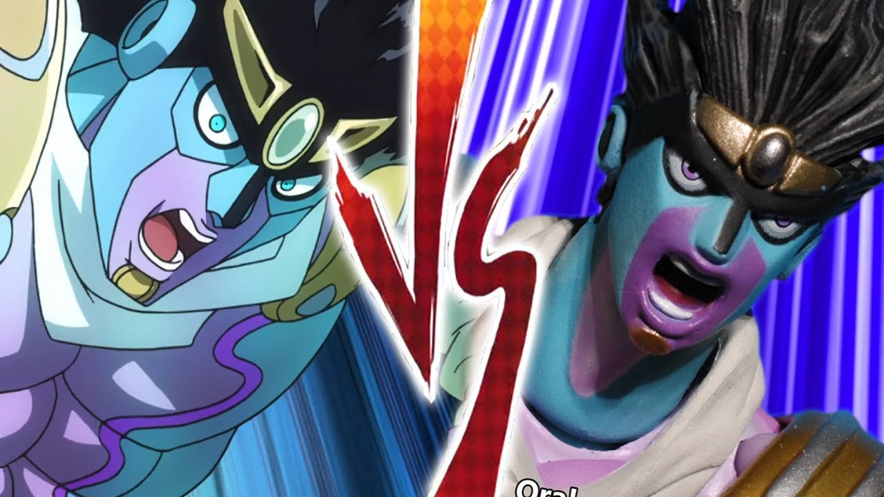 Jotaro VS Kira Stop Motion Comparison