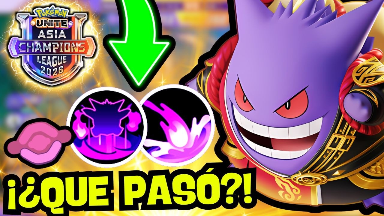 🏆LO QUE ACABA DE HACER GENGAR EN JAPÓN ES PARA NO CREERLO | Asia Champions Pokemon Unite