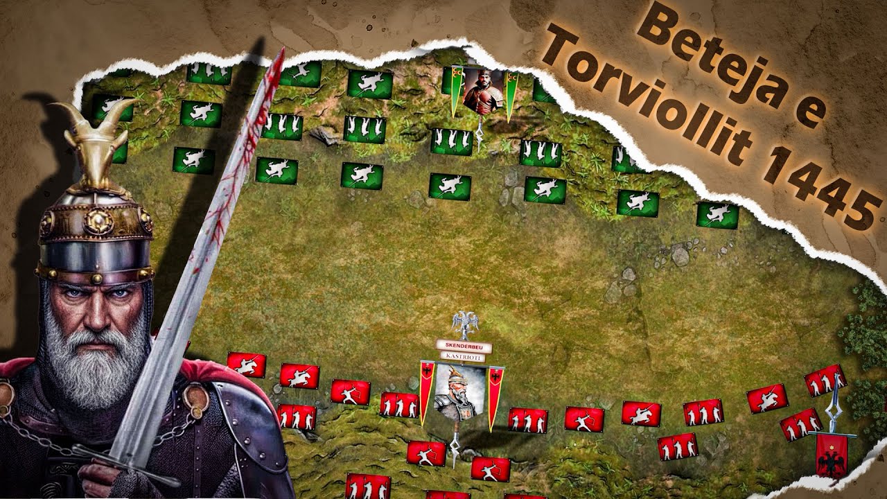 Kurthi i Skënderbeut që Shkatërroi Ushtrinë Osmane! Beteja e parë Shqiptaro-Osmane TORVIOLL 1445