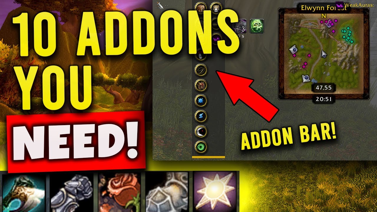 Top 10 Addons You NEED for WOTLK Classic!