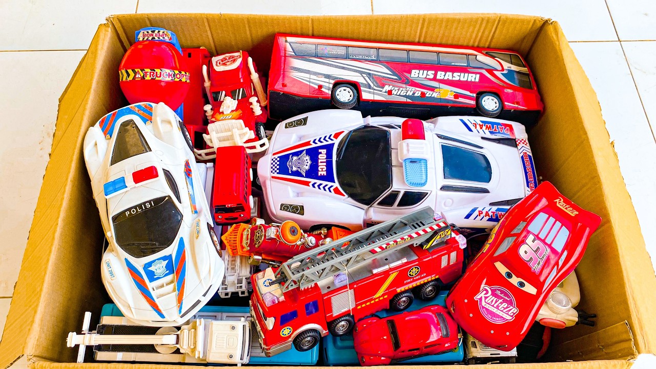 Box Full of Model Cars -Mazda Mx5, Koenigesgg Jesko, Lamborghini Scv12, Byd Yang Wang U8, Toyota Car