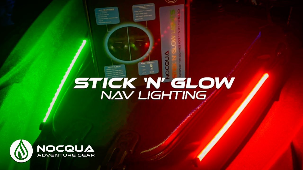 Nocqua Stick 'N' Glow Nav Lighting Overview & Install