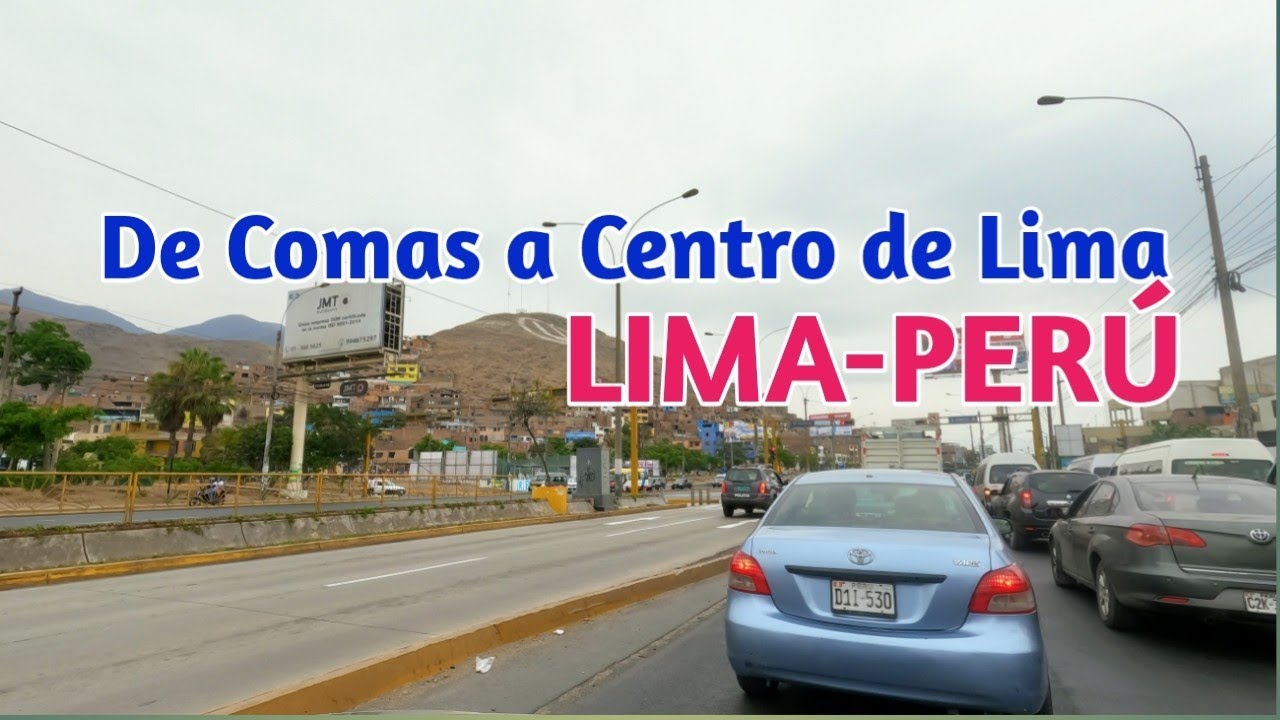 UN RECORRIDO DESDE COMAS HASTA CENTRO DE LIMA:DÍA 30 DE ENERO DE 2022-HORA 2.30 p.m