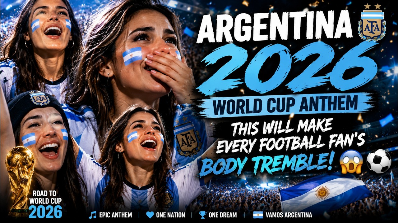 This Argentina 2026 World Cup Anthem Will Give Every Football Fan Goosebumps! 😱⚽