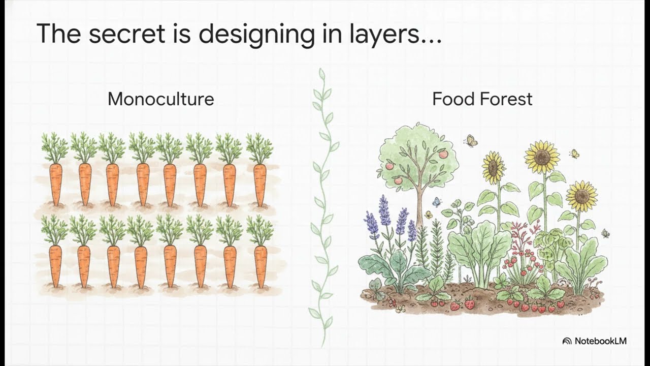 Creating a Resilient Garden called a FOOD FOREST