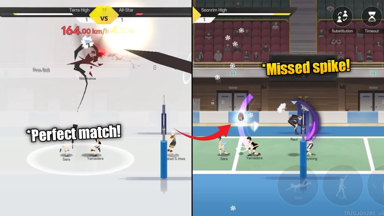 Raul x Sara 🔄 Nishikawa x Sif. Switch Setter Challenge, All S+ Wingspikers. |🐉☀️💥⚡|