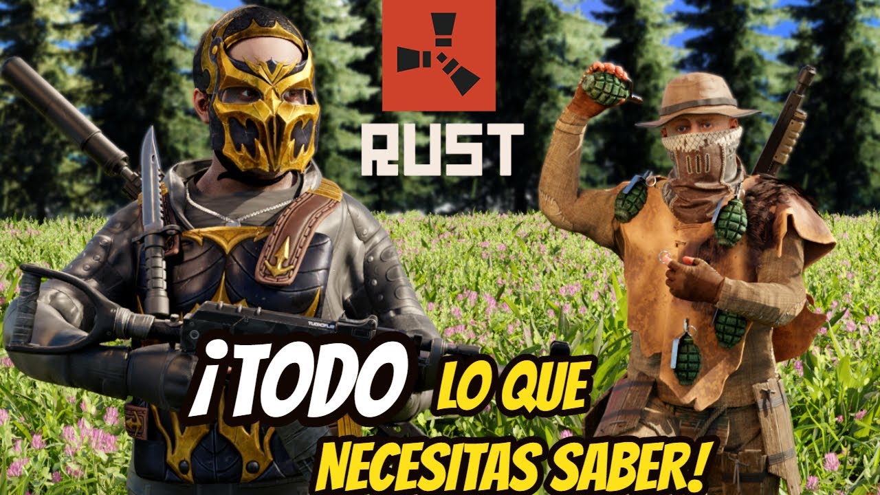 RUST 🤜&iexcl;TODO lo que DEBES saber para EMPEZAR! 🤛Tutorial RUST 2022