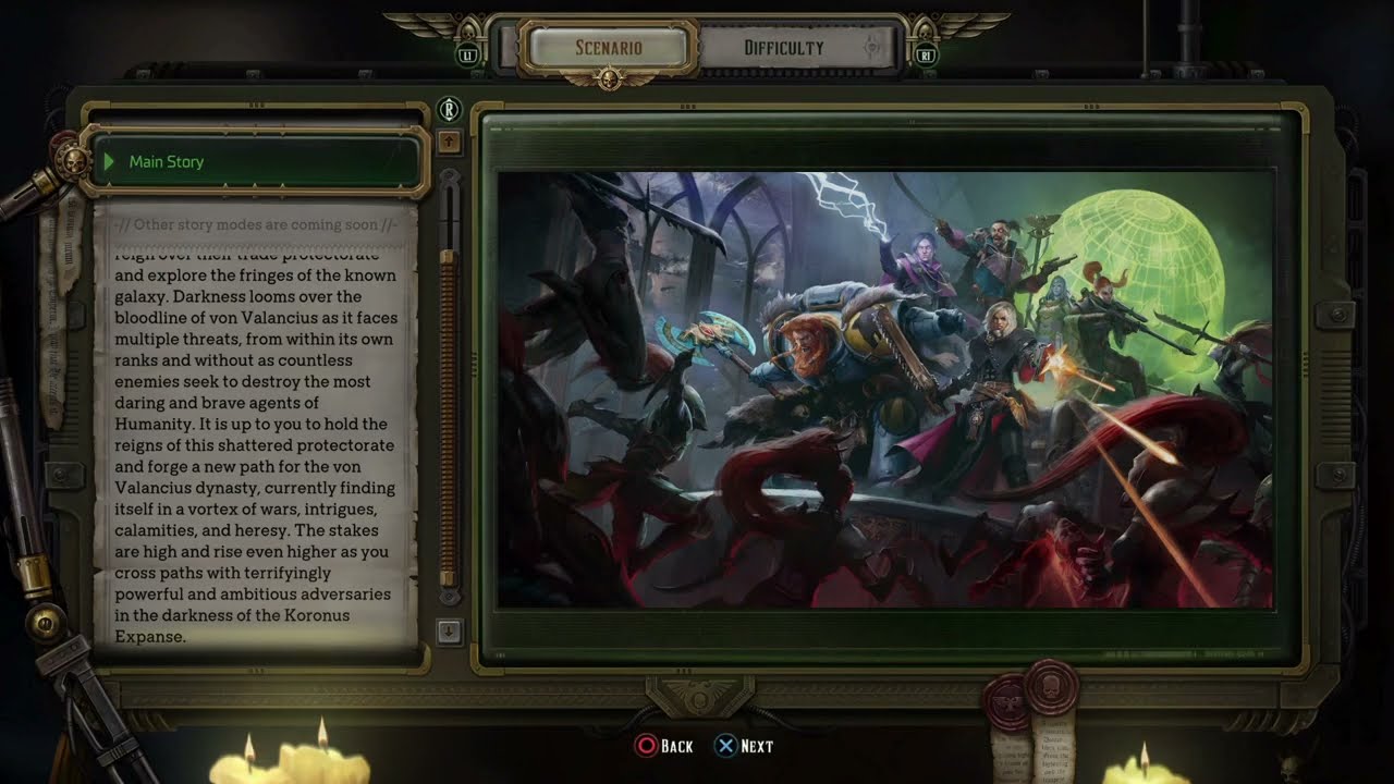 WH40K Rogue Trader - the Emperor protects Pt 1 [PS5]